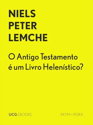 cover image of O Antigo Testamento é um Livro Helenístico?